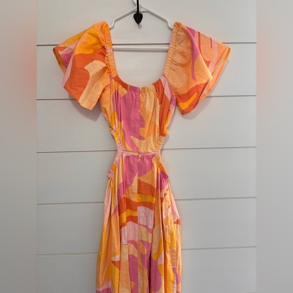 Sabo Skirt Multicolor Midi Dress - Picture 14 of 15